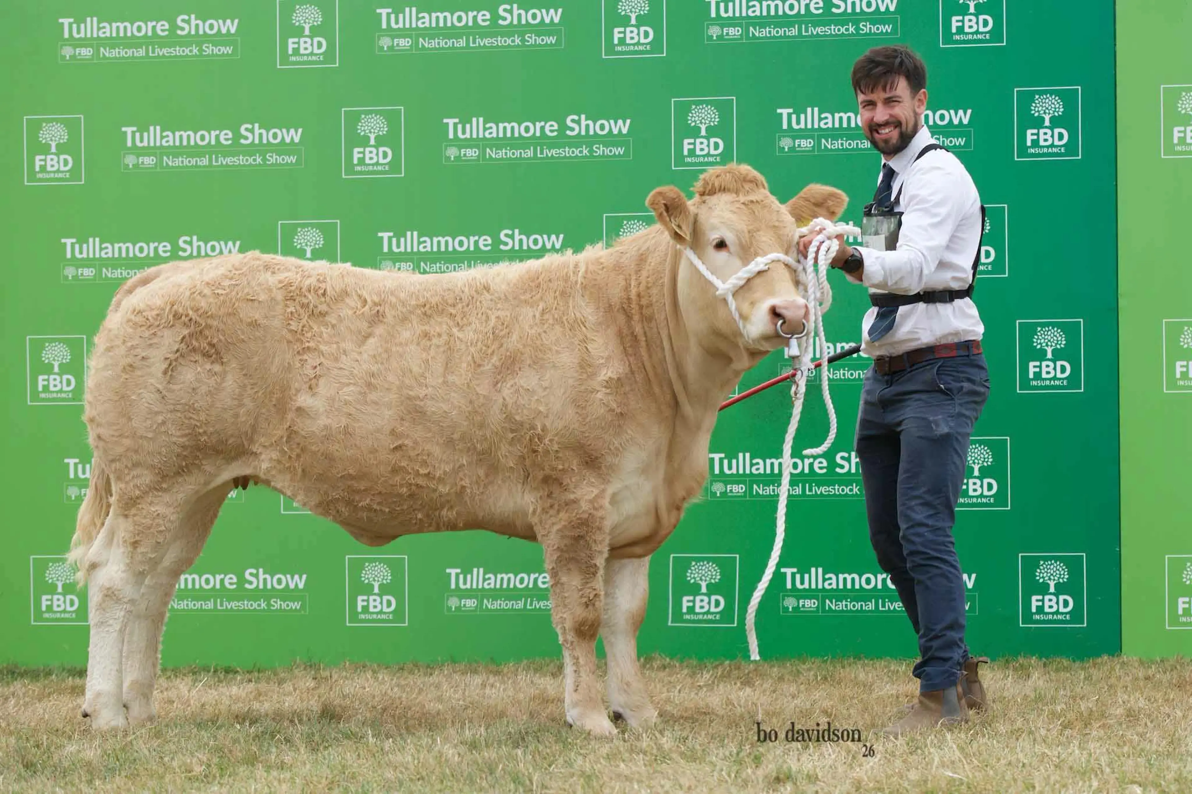 Diarmuid Finnan's Glacon (BA4661) sired heifer